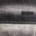 남자들에 쓸 흑색 컬러 매듭 데님 직물 10.5 온스 청바지 직포 소재