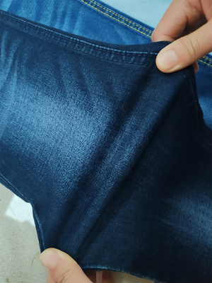 9 OZ 하이 스트레치 청바지 천 젠스 천 여성 가늘고 가늘고 잘 어울리는 중국 광둥 포션 시에서 만든 여성