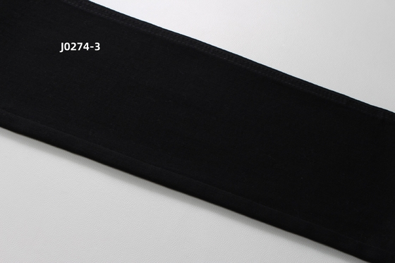 10 Oz Warp Slub High Stretch Black Backside 직사된 젠스 천