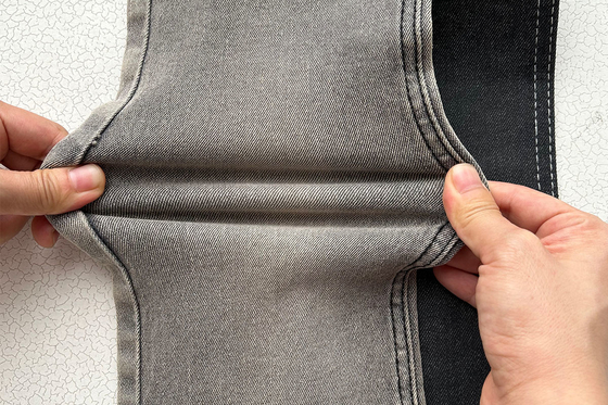10 Oz 경쟁력 있는 가격 뚜렷한 가격 회색 색상 남자 장 스트레치 젠 팩트리 중국 공장