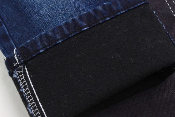 11-11.5 Oz Warp slub 청바지 남자 청바지 융통형 청바지 검은 뒷면 남자 인도 시장 스타일
