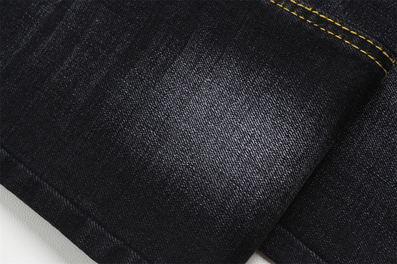 11.5 Oz Cross Slub Black Backside Denim Fabric For Man Jeans 인도 시장 스타일 중국 광둥의 공장
