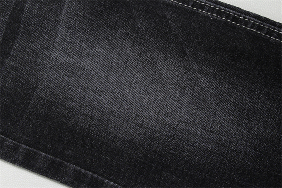 11 Oz Warp Slub Black Denim Fabric For Man High Stretch Jeans 인도 시장 스타일 뜨거운 판매