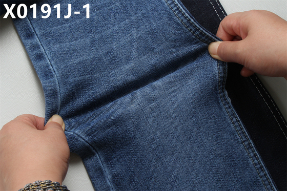 11 Oz 크로스 슬럽 남성용 어두운 파란색 젠임 천 하이 스트레치 청바지 인도 시장 스타일 핫 셀 천