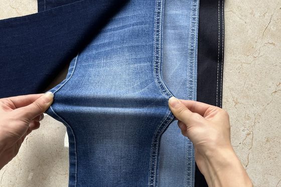 어린이 및 여성 청바지용 재고 롤 8.7 온스 풀 라이크라 데님 원단