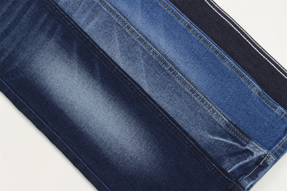 10.5oz 스트레치 데님 원단 66% 면 32.5% 폴리에스터 1.5% 스판덱스