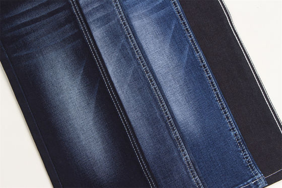 Full Lycra Lyocell Material Cotton Polyester Rayon Spandex Slub Stretch Denim Fabric For Jeans