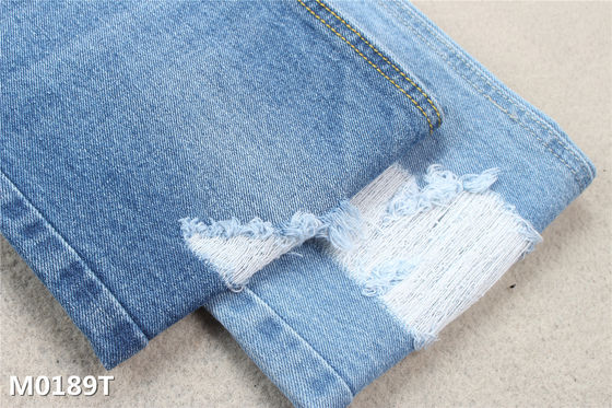 11oz 100% Cotton Denim Fabric with 62/63" Width and Shrink-Resistant Properties for Jeans and Apparel