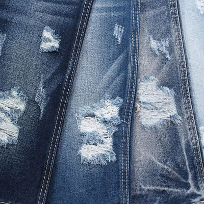 11.5 한 번 비 스판덱스 목화 젠임 직물 70'너비 슈퍼 어두운 파란색 청바지 직물