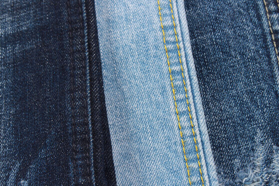 12온스 100% 코튼 젠스 크로스 해치 슬러브 산포라이징 젠스 천