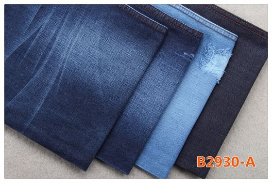 11개 온스 머서라이징 사교 유기농 면 데님 직물 여름 진 바지 재료