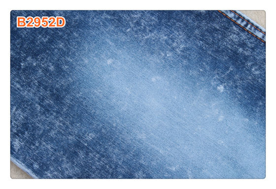 8.5 온스 인디고 새틴 같은 면수자 데님 직물