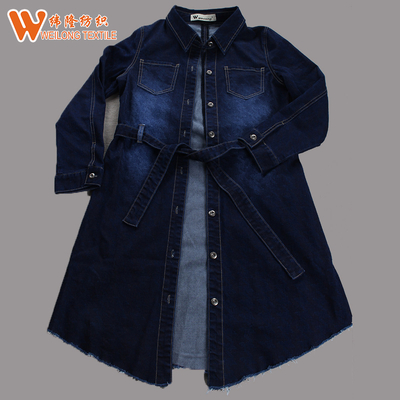 8.5 항공 회사 코드 꽃 인쇄된 면화 한도 데님 직물 화려한 Blue+Dark Blue+Blue