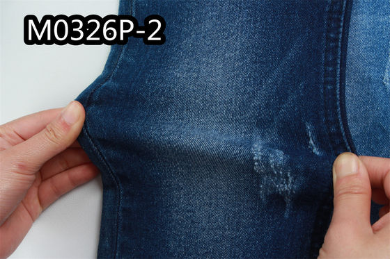 좋은 가격 여성을 위한 10개 온스 인디고 데님 직물은 날것 소프트 98% 면화 2% 스판덱스에 인원을 배치합니다 온라인으로