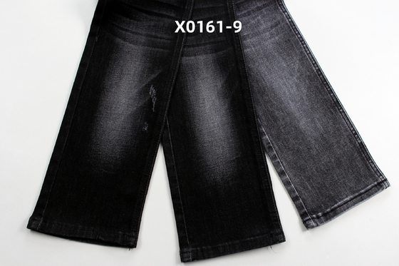 10.5 Oz 블랙 하이 스트레치 워프 슬럽 제인스 직물