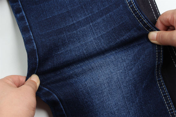 좋은 가격 11-11.5 Oz Warp slub 청바지 남자 청바지 융통형 청바지 검은 뒷면 남자 인도 시장 스타일 온라인으로