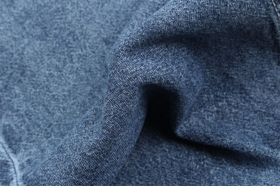 좋은 가격 5온스 100% 면화 인디고 블루 딱딱한 젠스 티셔츠 천 온라인으로