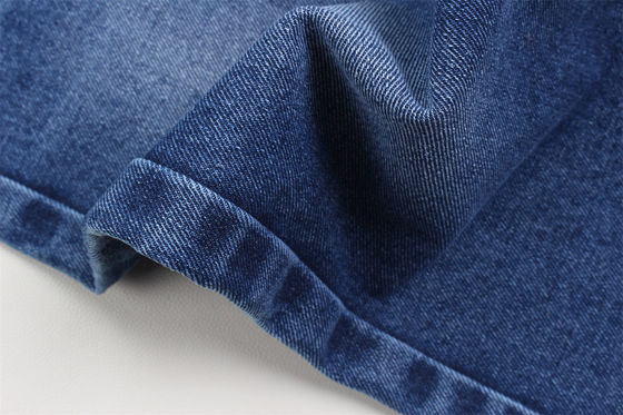 좋은 가격 10온스 슈퍼 블루 데님 원단 리지드 100% 코튼 스타일 청바지 보이프렌드 스타일 부드러운 촉감 여성 청바지 여름 세일 온라인으로