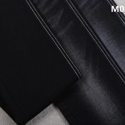 좋은 가격 젯 블랙 블랙 10.5 온스 코튼 슬럽 스트레치 데님 진 원단 온라인으로