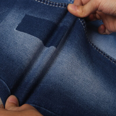 좋은 가격 청바지 제조업체를 위한 좋은 스타일의 데님 원단, 모조 니트 마오진디 온라인으로