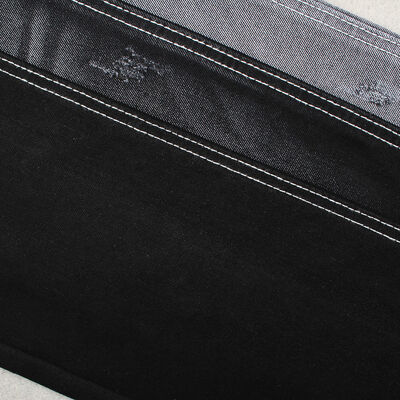 좋은 가격 11.5 온스 55% 면 45% 폴리에스터 검은 검은 젠스 천 온라인으로