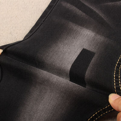 좋은 가격 9.5OZ의 공장 가격으로 여성 청바지 데님 원단을 공급하는 고신축성 황흑색 온라인으로