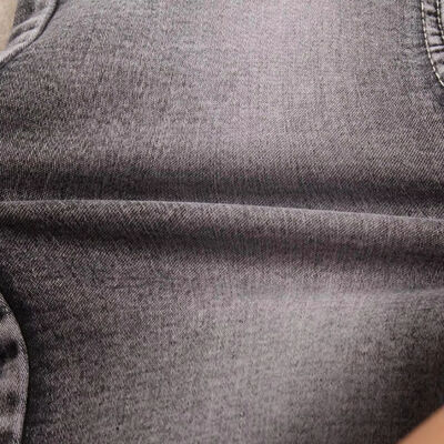 좋은 가격 드레스, 가방, 신발, 홈 텍스타일용 새틴 슈퍼 스트레치 데님 원단 친환경 폴리에스터 코팅 염색 평직 GRS 온라인으로