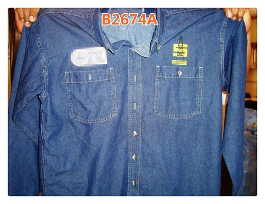 좋은 가격 8 온스 271 Gsm 진 100% 면 인디고는 바지를 위한 데님 직물을 뻗칩니다 온라인으로