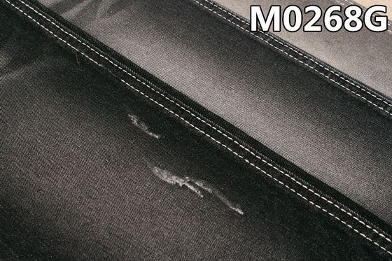 좋은 가격 81 면화 18 폴리에스테르 1 스판덱스 유황은 면화 폴리에스테르 스판덱스 데님 직물을 염색시켰습니다 온라인으로